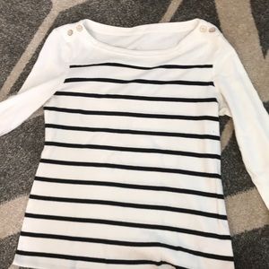 J. Crew striped shirt